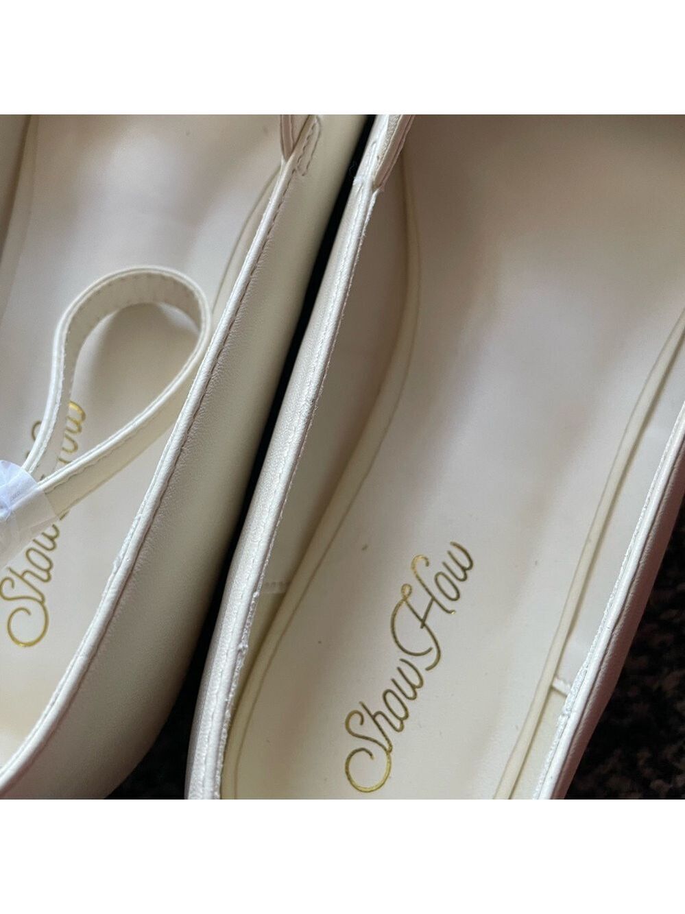Ankle Strap Ballet Flats Women's Shoes - Picture 8 of 10